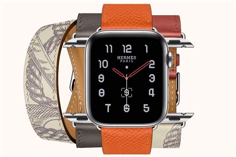 Apple Watch with Hermes band